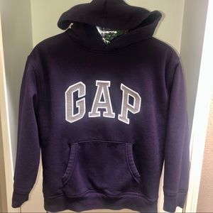 GAP Kids Boys Hoodie Purple L